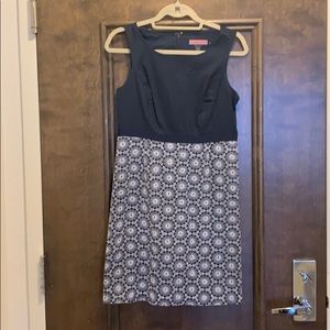 Navy Blue Eyelet Vineyard Vines dress